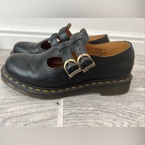 Black Mary Janes Size 8
